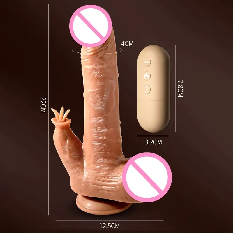 Dildo Wanita Cangkang Kecil Penggetar Remote Control Mainan Seks Dewasa Masturbasi Wanita