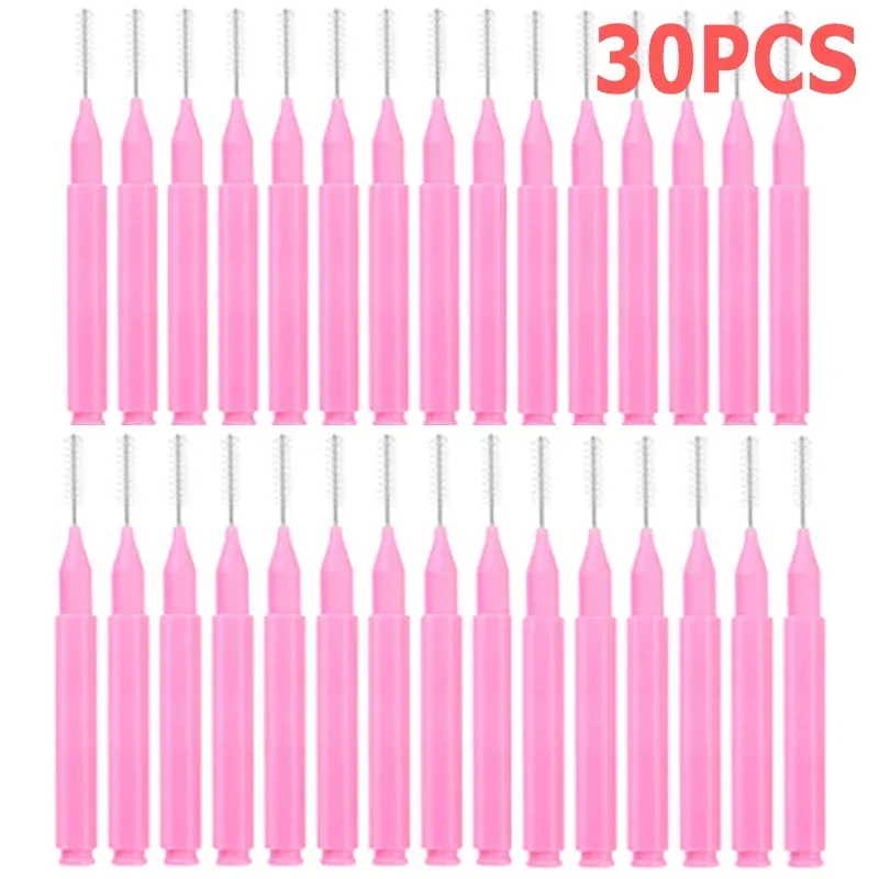 แบบพกพา Mini แปรงคิ้ว 20/50PCS Brow Perm แปรงทิ้ง Bendable Micro Eyelash Brow ยกแปรง Applicators เครื่องมือ — image 14