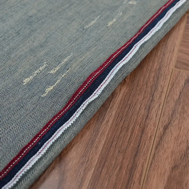 Jean en Denim droit délavé Vintage pour hommes, pantalon de Style rétro américain, Look usé, tendance, printemps-automne 2026 — image 6