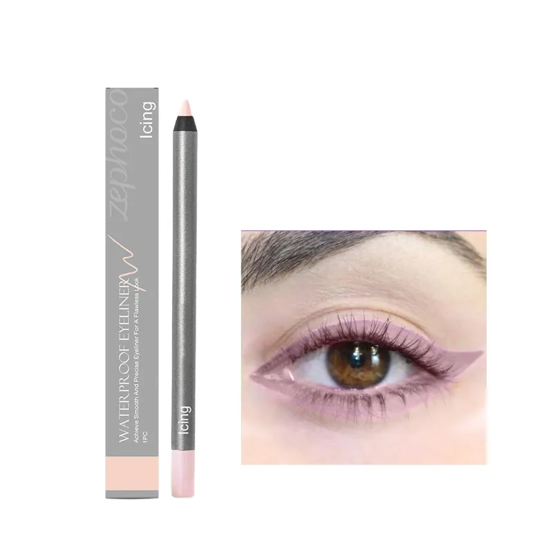 ปากกาอายไลเนอร์กันน้ำธรรมชาติ Outline Line Quick-Drying เริ่มต้น Eye แต่งหน้า Anti Smudge อายไลเนอร์แต่งหน้าเครื่องสำอาง — image 16