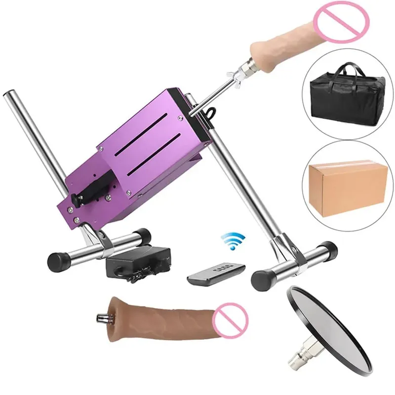 שדרוג מכונת סקס עם שלט רחוק Super Silent Ultra Adjustable Vac U Lock 30db 70W מכונת אהבה עם Big D חינם — image 20
