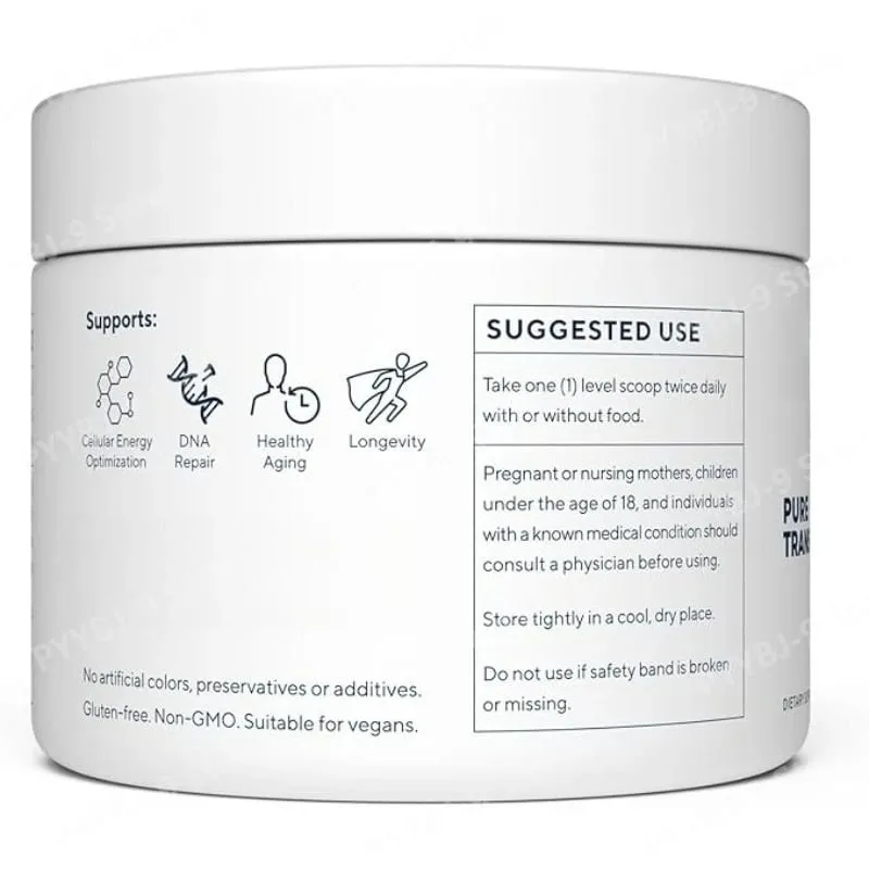 NMN poudre 100g Nicotinamide mononucléotide 500mg par portion formule à dissolution rapide supplément végétalien de haute pureté — image 5