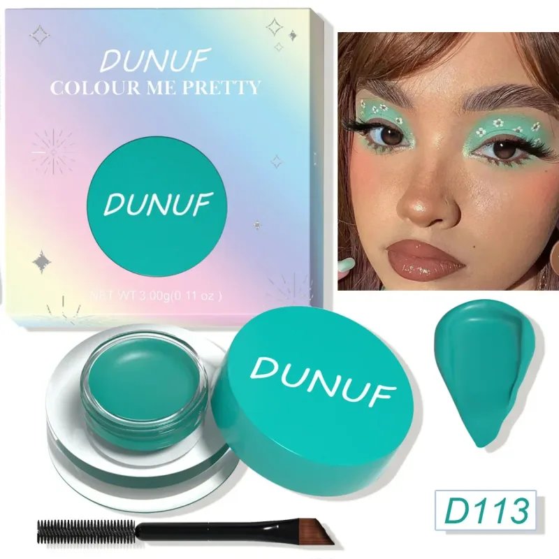 Wasserdichte und langlebige matte Lidschatten-Eyeliner-Creme, 12-farbige Augenbrauen-Färbecreme, Multifunktions-Gesichtsfarbe, Creme-Make-up — image 11