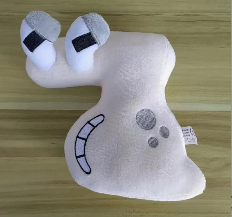 น่ารัก A-Z ตัวอักษรสีแดงหมอน Plush Soft Letter ตุ๊กตาตุ๊กตาเด็กการศึกษาการเรียนรู้ของเล่นของขวัญ — image 37