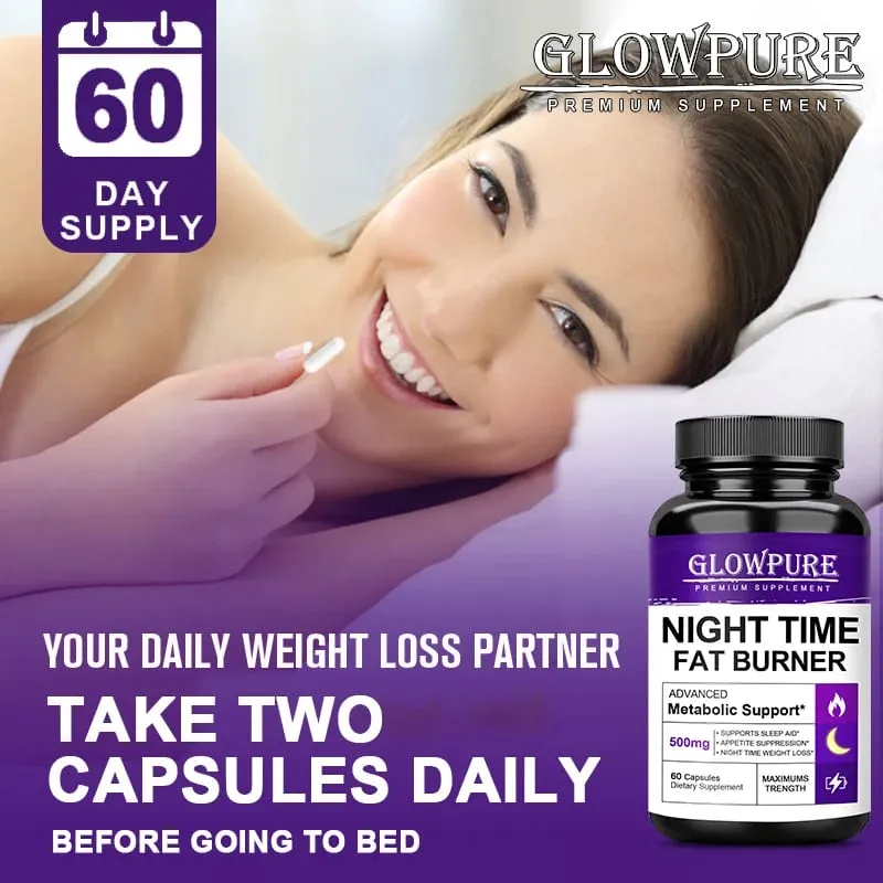 Powerful Natural Night time Fat Burning and Cellulite Weight Loss Pills for Lean Physique Detoxification Promotes Metabolism — image 5