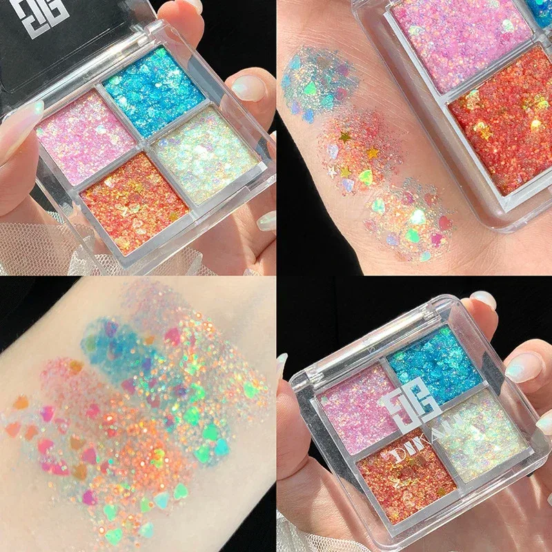 3/4 Colors Milk-Tea Eyeshadow Palette Professional Highlight Shimmer Brightening Long Lasting Eye Shadow Eye Makeup Eye Cosmetic — image 17
