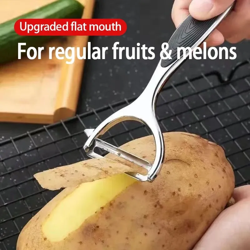 Stainless Steel Fruit Vegetable Tools Vegetable Peeler Potato Peeler Kitchen Accessories Non-slip Handle SGGJ001 — image 3