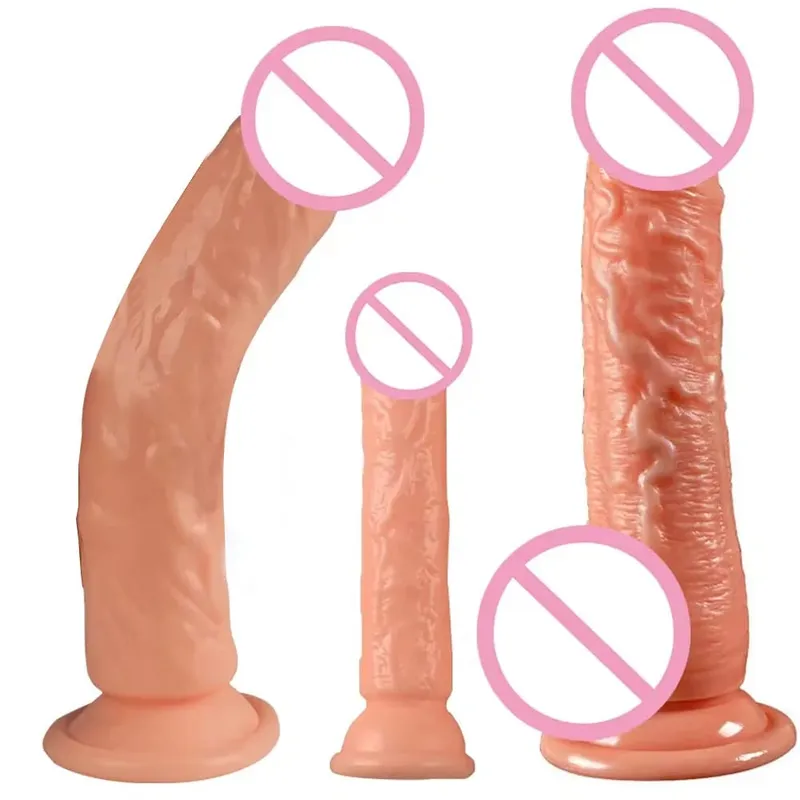Kolor ciała Dildo wiele stylów przyssawka Dildo Big Dick damski masturbator stymulator łechtaczki lesbijki zabawki erotyczne dla kobiet — image 2