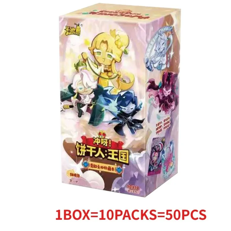 Larian Kuki Tulen: Kingdom Cards Braveheart Chapter Crispy Pack Escape The Oven Adventure Hadiah Kad Koleksi Anime