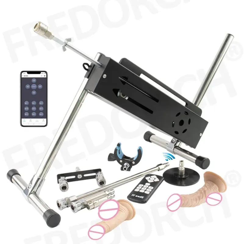 200W Leistungsstarke Sexmaschine F21S APP/Kabellose/Kabelgebundene Steuerung mit Dildoaufsätzen für Frauen Männer Automatische Masturbation Sexspielzeuge — image 10