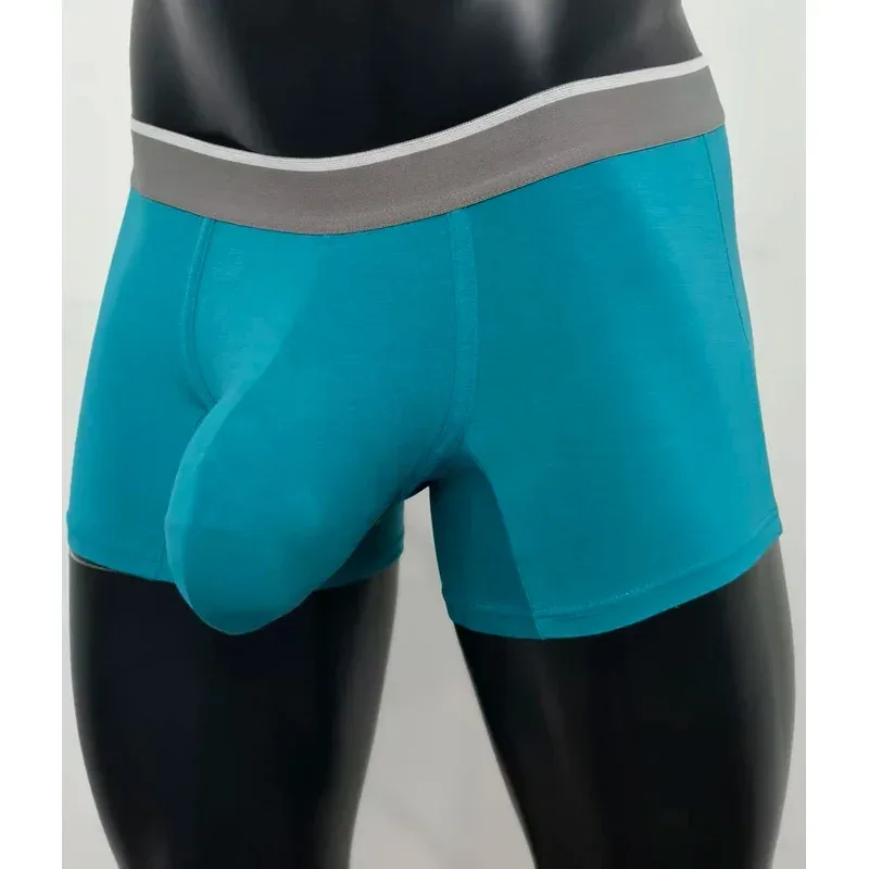 2026 Modal Men's Boxer Shorts Large Pockets Comfortable Fashionable Sexy Underwear — image 2