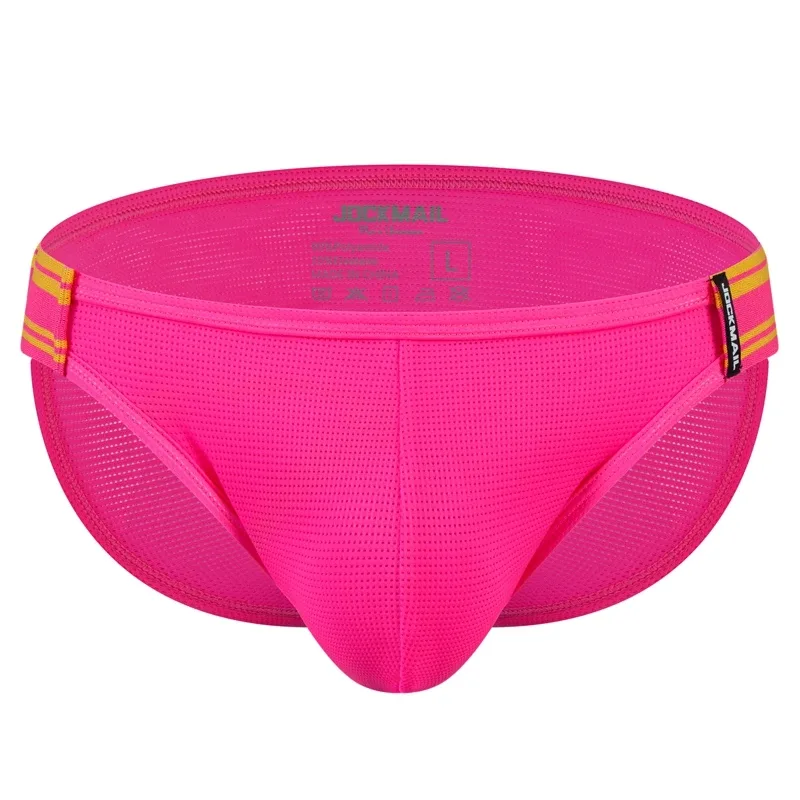 Slip intimi da uomo Mutande in nylon Mesh Quick Dry Sospensorio da uomo Slip bikini Slip da uomo o come pantaloncini da bagno — image 4