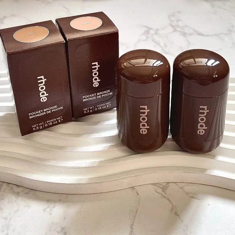 Heiße brandneue Taschen-Bronzer-Stick-Creme, langlebig, wasserdicht, Gesichtskontur, Kosmetik, Colada Honig-Mango-Lipgloss, befeuchtet Make-up — image 4