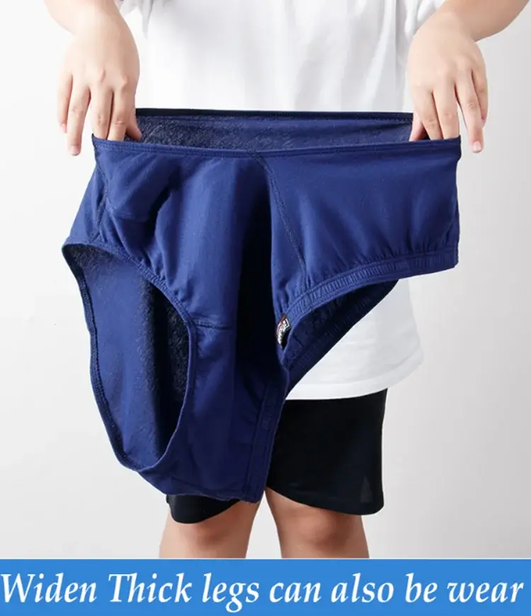 6 Pcs Big Size Briefs Large Underwear For Men Underpants Cotton Boys Panties Undies Male Knickers XL 2XL 3XL 4XL 5XL 6XL 7XL 8XL — image 8