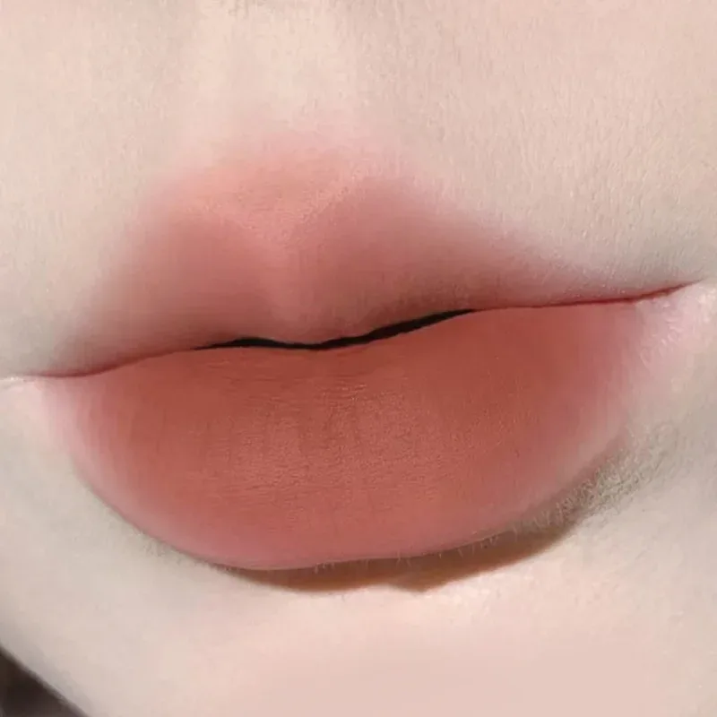 Toot Dodo Matte Lip Lumpur Cool Brown Ketepuan Rendah Kalis Air Mekap Bibir Berkabus Tahan Lama — image 11