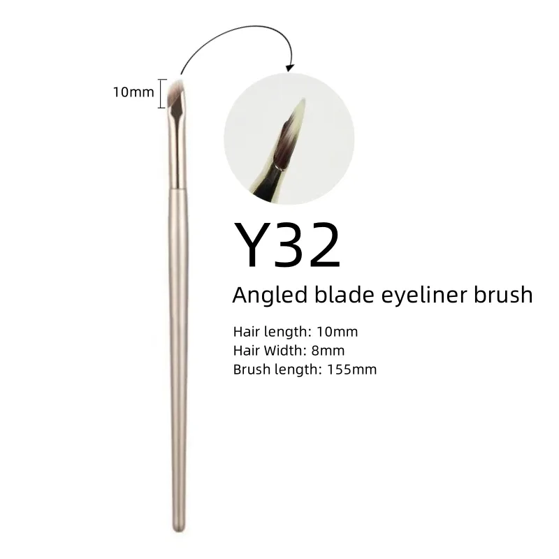 Highlighter-Make-up-Pinsel, Rouge, natürliches Haar, hochwertiger Lidschatten-Mixer, Kontur-Augenbrauen-Lidschatten-Make-up-Pinsel — image 15