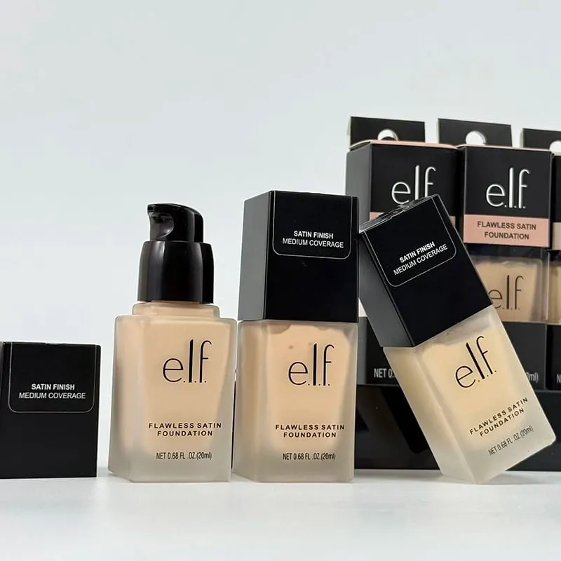Elf cobertura completa base líquida à prova d'água, acabamento fosco duradouro, círculo escuro e cobertura de manchas, cosméticos para todos os tipos de pele — image 6