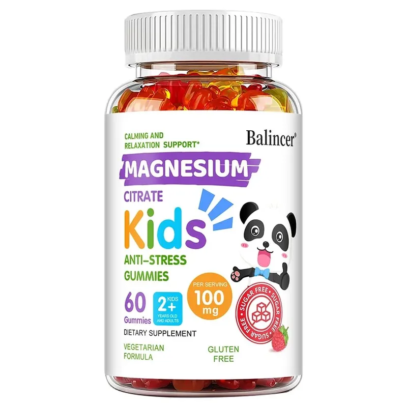 Magnesium Citrate Gummies - Promote Muscle Growth Healthy Sleep Support Heart Bone Muscle and Nervous System Health — image 8