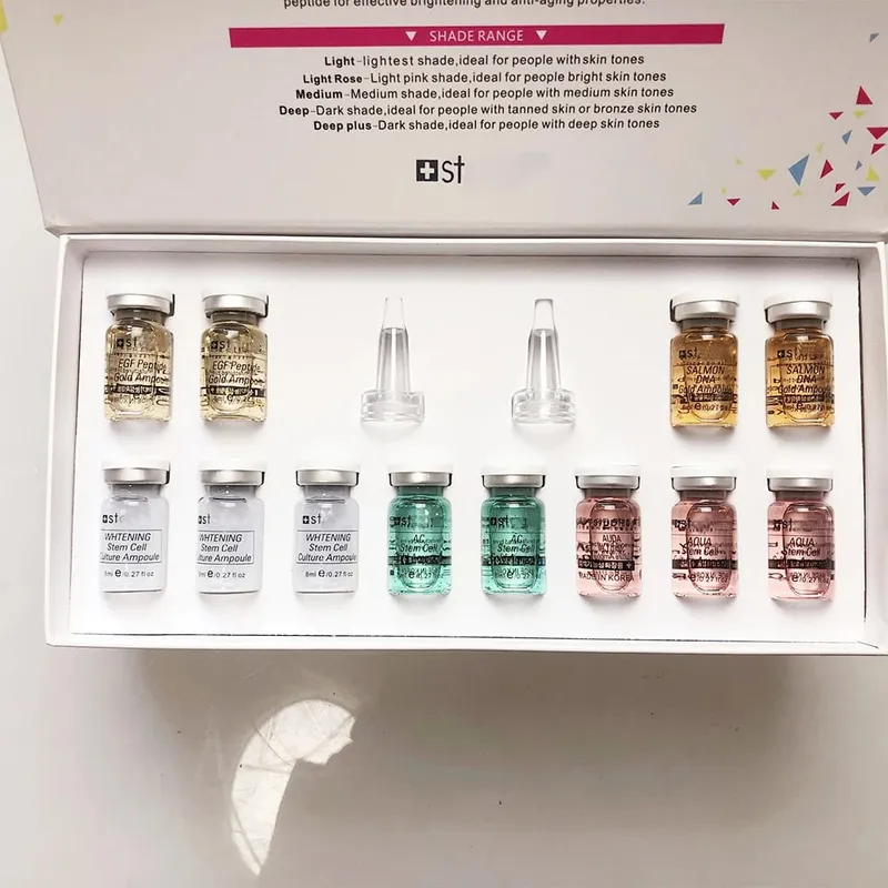 Korea 8ml Krim Pemula Kit Permulaan Krim Pelindung Matahari Niacinamide Penjagaan Kulit Muka — image 23
