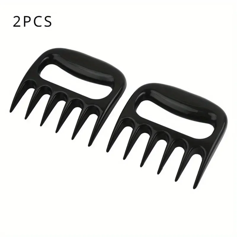 2PCS Quick Ripper Black Bear Claw Splitter per carne Strumento multiuso per la gestione della carne Accessori da cucina