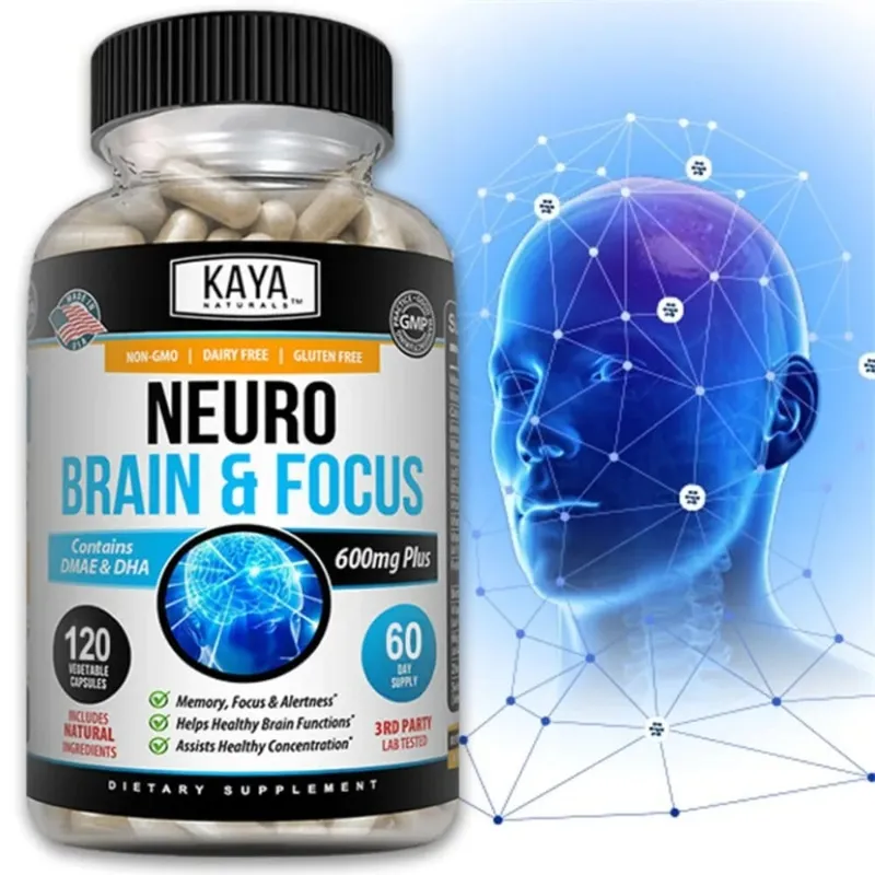 Neuro Brain for Memory & Focus - Nootropic Brain Support Supplement Focus & Concentratie & Cognitieve Functie — image 1