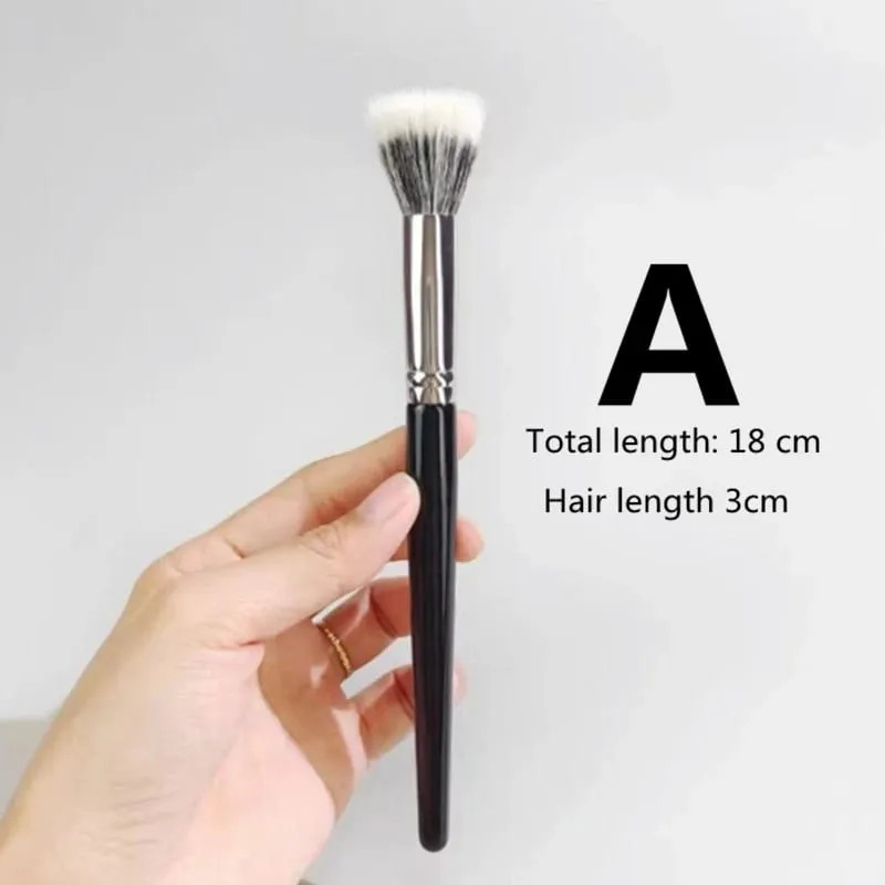 Stippling Highlight แปรงแต่งหน้า Blush ผมแพะ Multifunctional Beauty Foundation แปรงแต่งหน้าเครื่องมือ — image 8