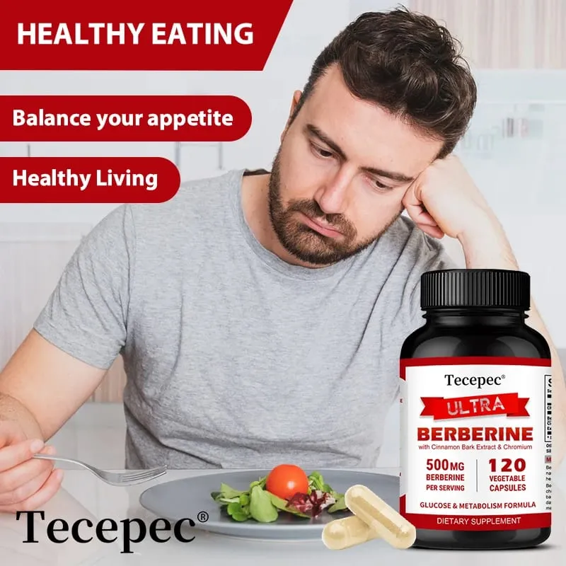 Kapsul Berberine HCl 500mg dengan Ceylon Cinnamon Menyokong Metabolisme Kolesterol GI Kardiovaskular & Kesejahteraan Imun Harian — image 6