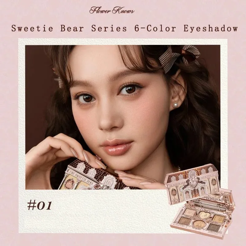 Sweety Bear Cookie Collection Kit de fabrication virale brillant à lèvres crème blush correcteur — image 4
