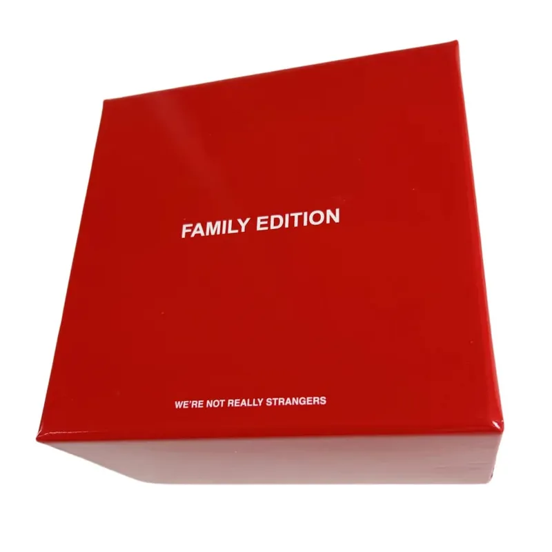 8 Stile „WE'RE NOT REALLY STRANGERS“ – ein interaktives Kartenspiel „Friendship Family Couples Edition“ – Eine „Best Friend Party“-Karte — image 2