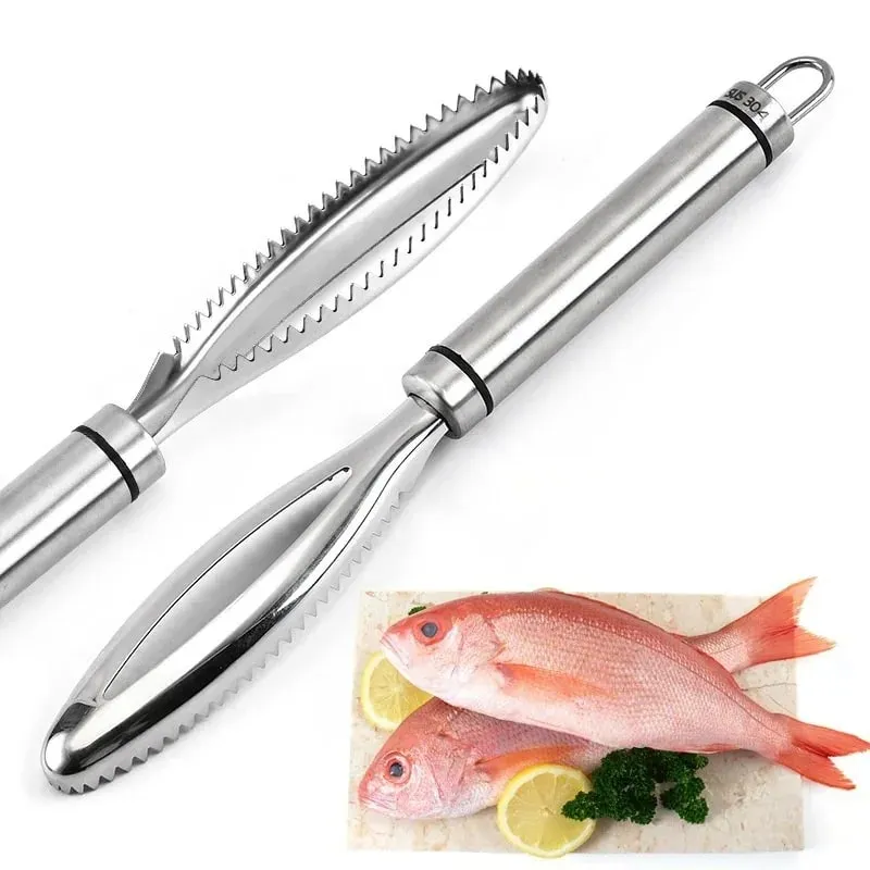 Hal pikkelyek kaparó reszelők gyors eltávolítása haltisztító hámozó kaparó halcsont csipesz Stonego konyhai tartozék — image 5
