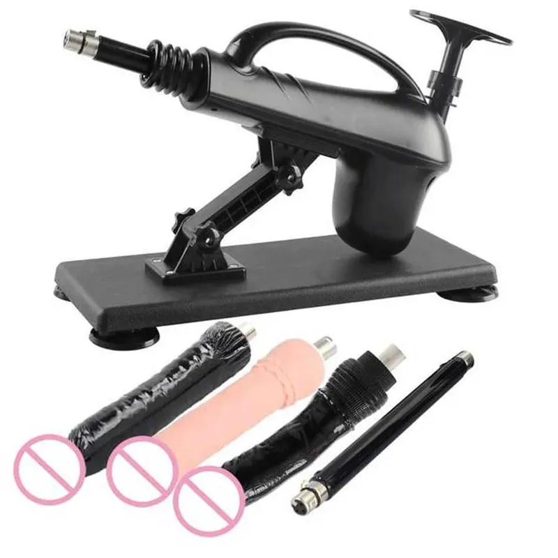 Machine de Masturbation automatique Portable pour femmes, avec gros gode, jouet sexuel pour hommes, pistolet de pompage pour Couples, A2SS-Portable — image 12