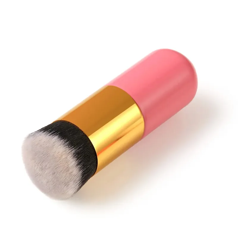 1 Uds. Nuevo pincel de base Chubby Pier, pinceles de maquillaje de crema plana, pincel de maquillaje cosmético profesional — image 11