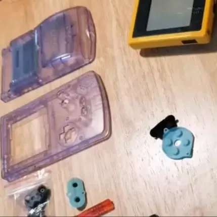 Custodia GBC GameBoy Color Sostituzione Custodia colorata gialla Custodia Pokemon GBC Pikachu — image 5