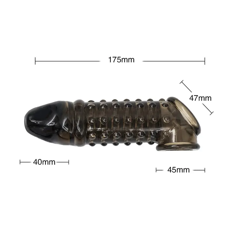 Realistic Penis Extension Cock Sleeve Reusable Silicone Penis Enlarger Delay Condoms For Men Dildo Enhancer Sex Toys — image 10