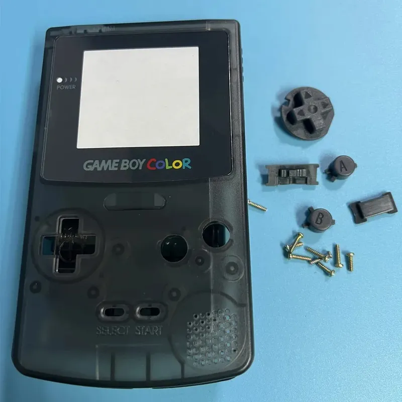 Новый цветной корпус Gameboy Gbc Shells, ограниченная серия, сменные корпуса, игровая периферия, аксессуары, светящиеся подарки на день рождения для мальчиков