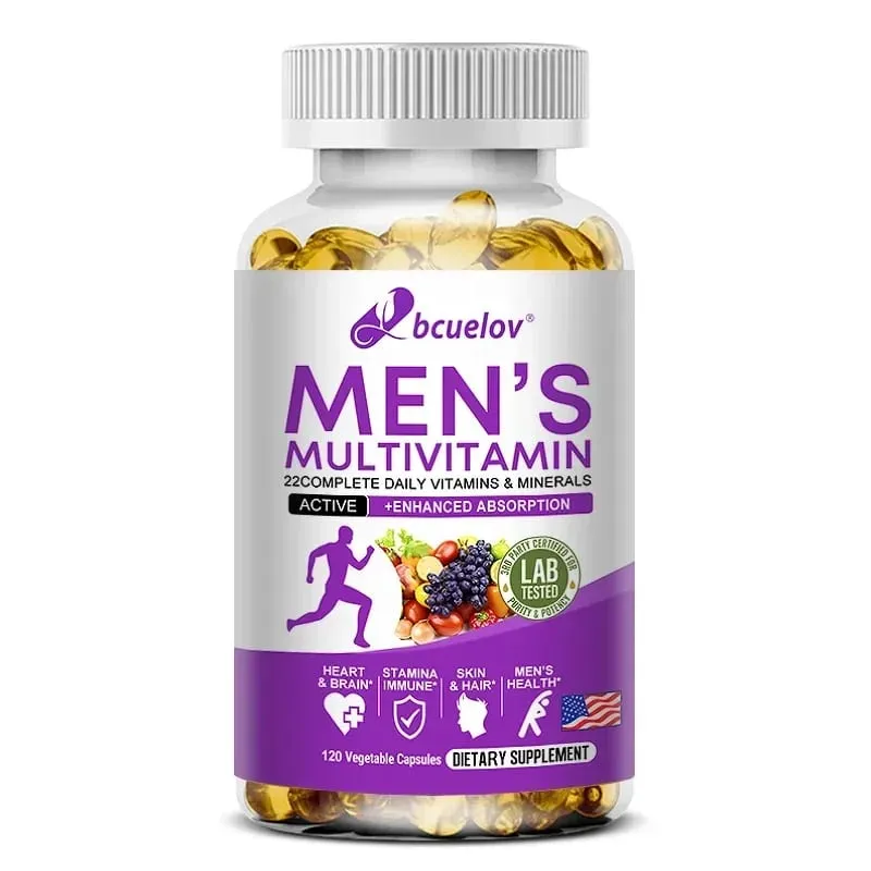 Men's Daily Multivitamin - 22 Vitamins & Minerals Dietary Supplement for Immunity Energy Digestion Skin and Overall Health — image 9