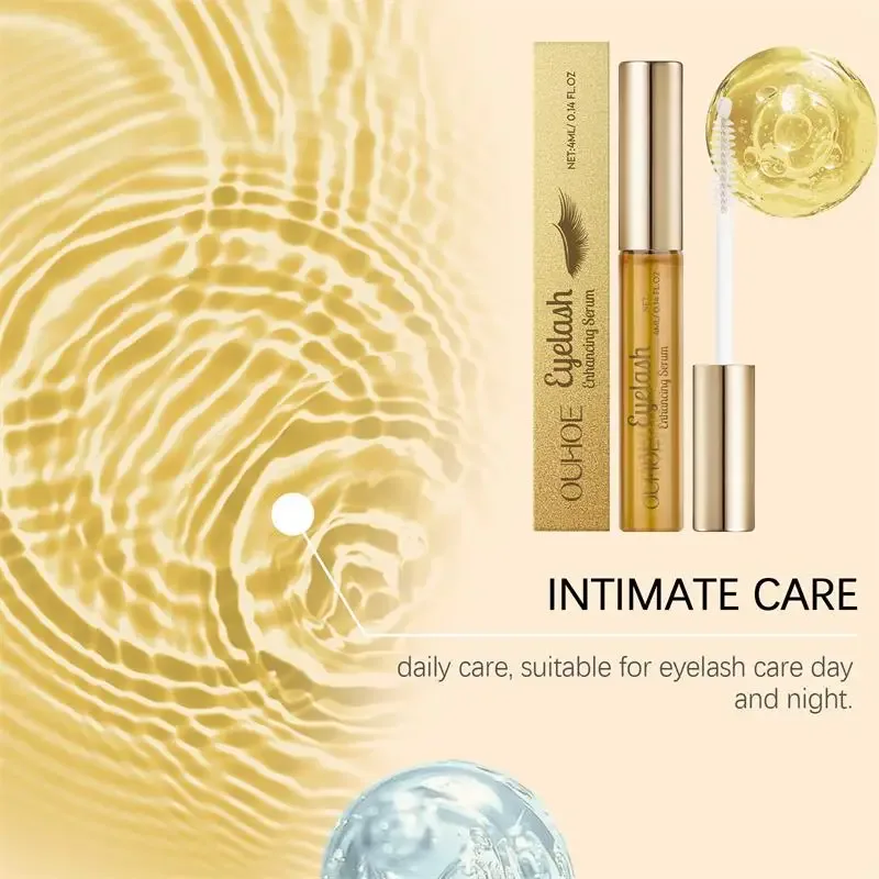 Natural Eyelash Growth Serum 7 วัน Eyelash Enhancer Longer Liquid Fuller หนา Curling Lash Treatment Eye Care ผลิตภัณฑ์แต่งหน้า — image 6