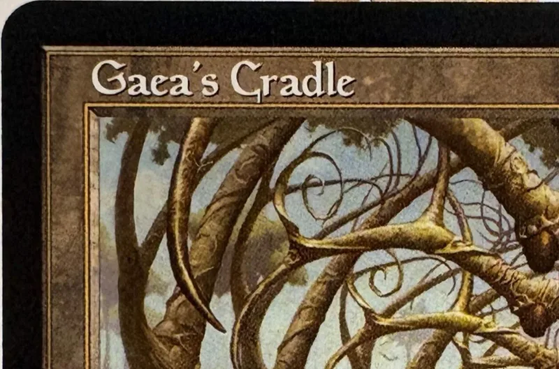 LK2 Gaea's Cradle Intuition Phyrexian Dreadnought Proxy TCG personalizado de alta qualidade/cartões de jogo colecionáveis ​​(papel de núcleo preto)