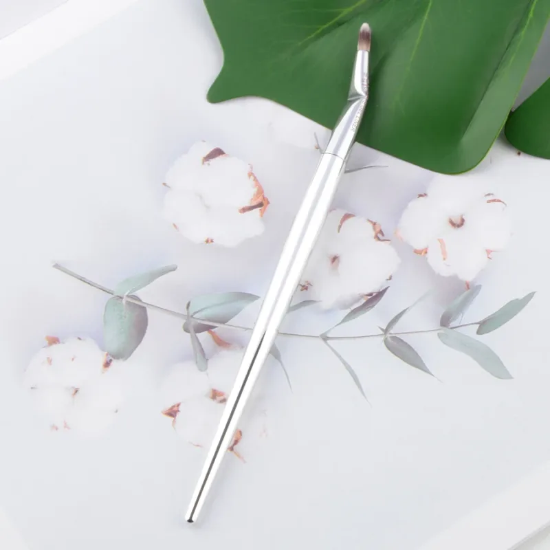 Pinceaux de maquillage professionnels, poudre de teint, coudé, essentiel, correcteur, ombre à paupières, taches, Gel, liner, sourcils, 1 pièce — image 6