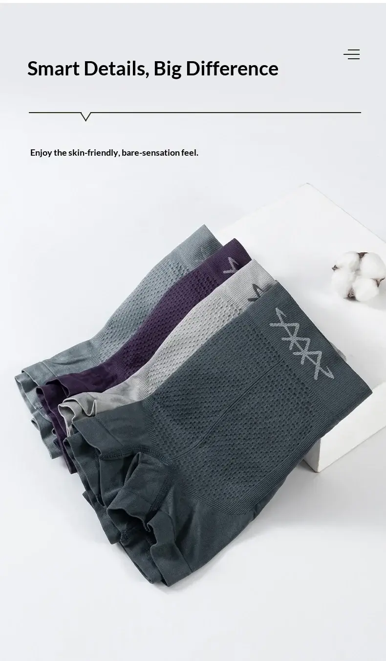1 stücke Elastische Unterwäsche männer Boxer Shorts Nahtlose Unterhosen Weiche Höschen Sexy Dünne Dessous Gemütliche Feuchtigkeit-wicking Badehose