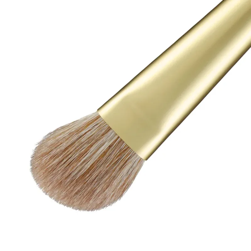 SD14 Professionel håndlavet makeup børste lille kontur næse skygge børste blød gede rød ræve hår makeup børster — image 3