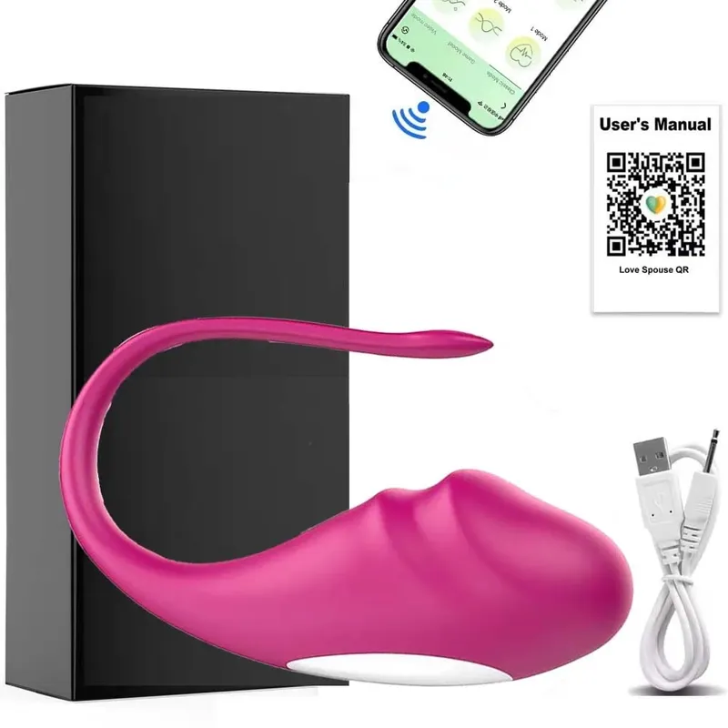Kontrol Nirkabel Aplikasi Getar Remote Control Celana Dalam Dildo Memakai Telur Bergetar G Spot Stimulator Klitoris Pijat Mainan Seks untuk Wanita — image 11