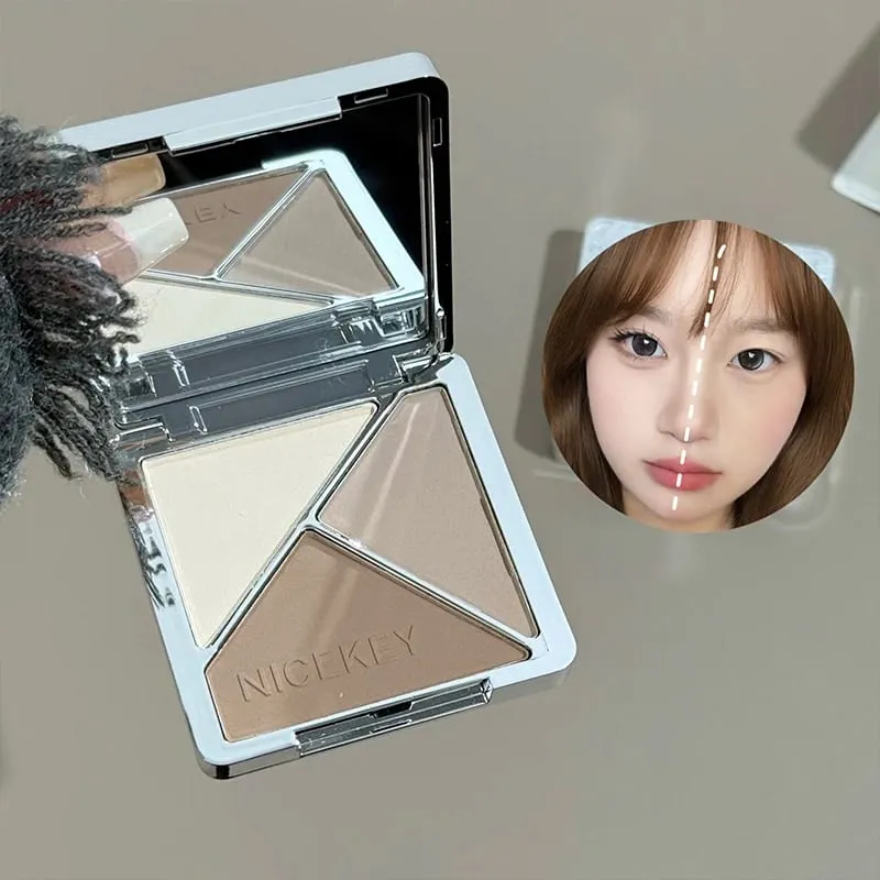 Set Rias Serbaguna Termasuk 4 Lumpur Bibir 1 Perona Pipi 1 Bedak Padat 1 Palet Mata 1 Palet Kontur dengan Hadiah Kalung — image 7