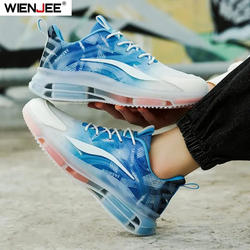 Männer Laufschuhe Für Männer Gym Training Turnschuhe 2025 Leichte Atmungsaktive Bequeme Sport Schuhe Für Männer Wanderschuhe — image 4