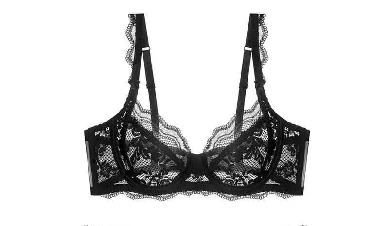 Neuankömmling Damen-Set, ultradünn, viktorianische Spitze, Push-up-Set, weicher Bügel, ungepolstert, atmungsaktiv, bequem, Dessous-Set — image 12