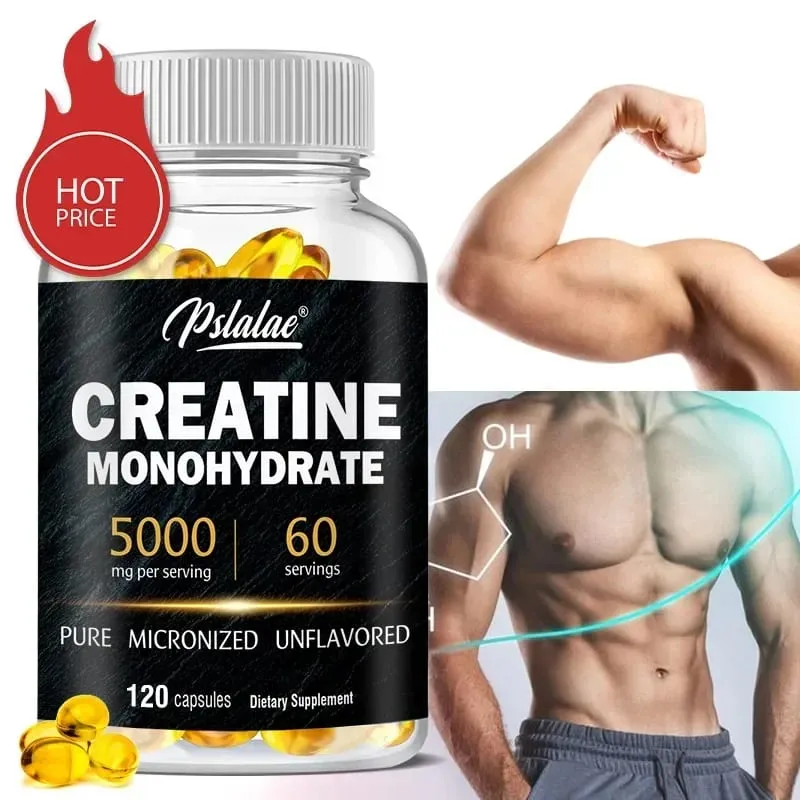 Creatine Monohydrate - Improves Athletic Performance Strength Endurance and Muscle BuildingSupplements — image 3