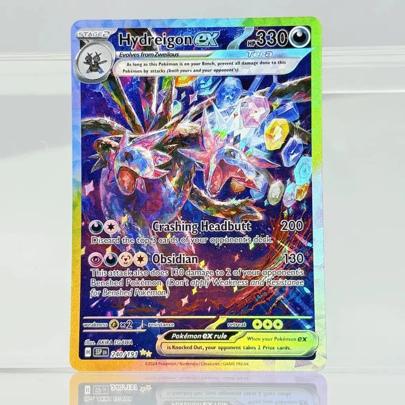 Holographic Game Trading Collection PTCG Proxy Cards Charizard Pikachu Mew EX Singl PKM Foil Cards PROXY Card — image 6