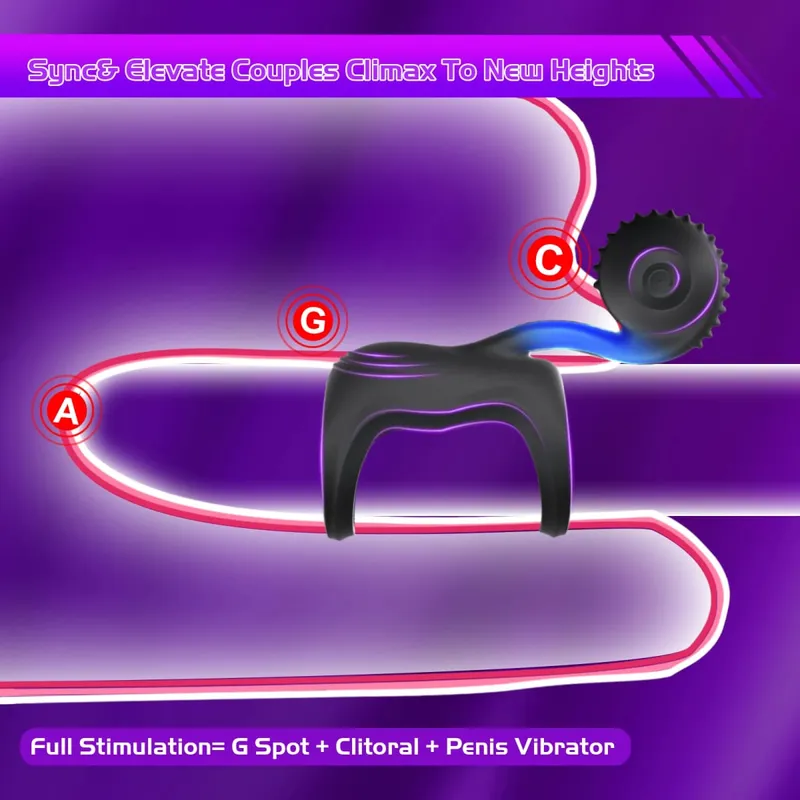 Neue Schnecke Vibe Cock Ringe Vibrierende Männliche Verzögerung Ejakulation Klitoris Stimulation Penis Ring Vibrator Sex Spielzeug für Männer Erwachsene — image 3