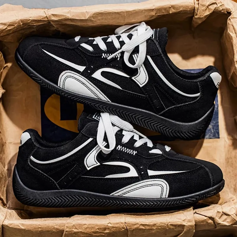 Retro-Casual-Sneaker für Herren | Klassische Low-Top-Sneaker mit Kontrastnähten — image 1
