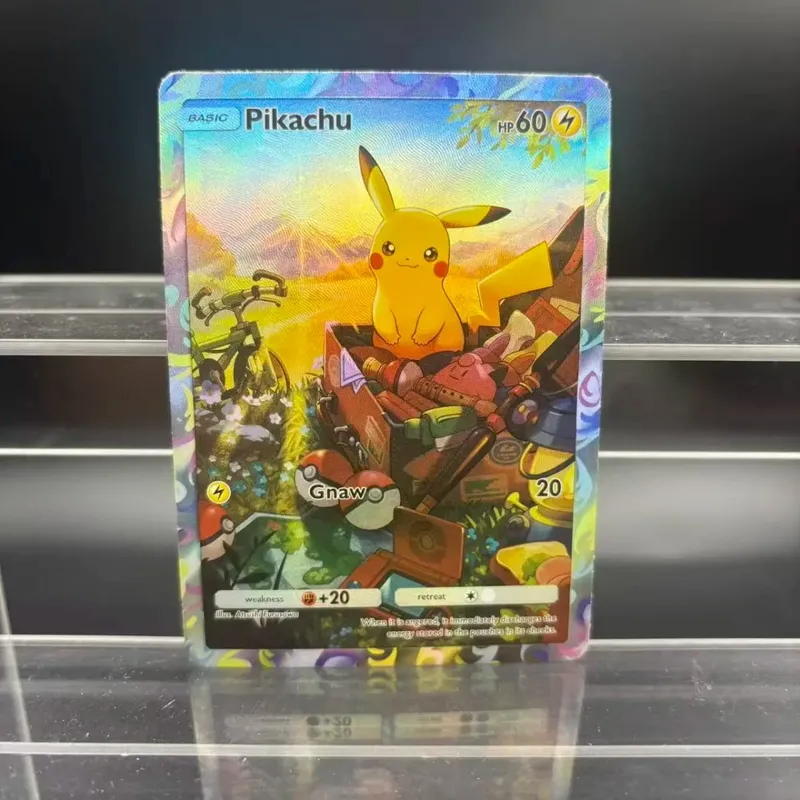 DIY POCKET Collection Cards Blastoise Self Made Single Card Classic Game Anime Card Gavelegetøj — image 2